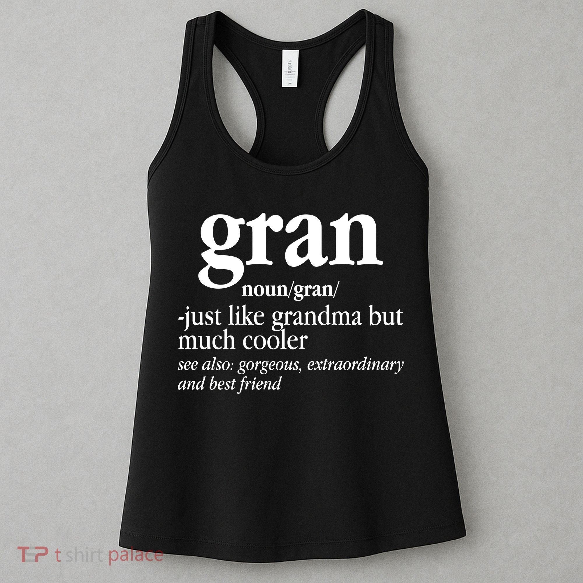 Gran Funny Definition Grandmother Women's Tank Top