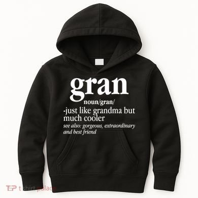 Gran Funny Definition Grandmother Kids Hoodie