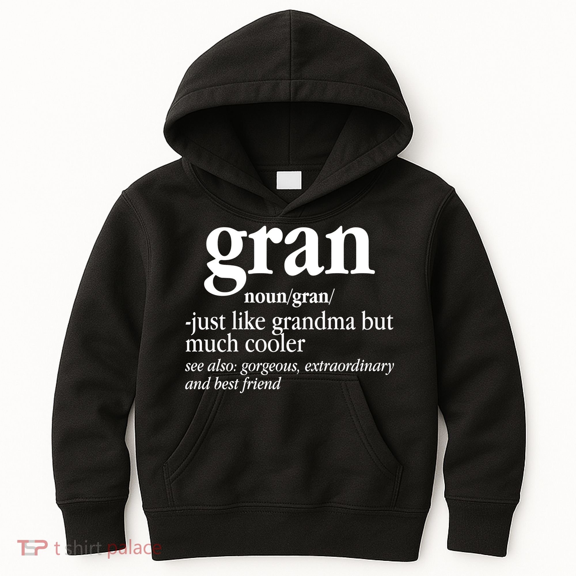 Gran Funny Definition Grandmother Kids Hoodie