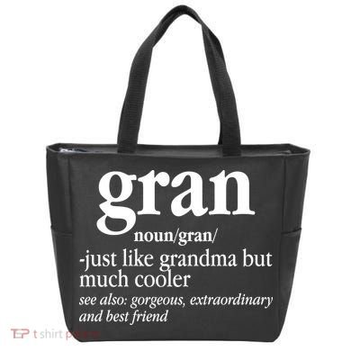 Gran Funny Definition Grandmother Tote Bag