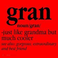Gran Funny Definition Grandmother Santa Hat thumb 1