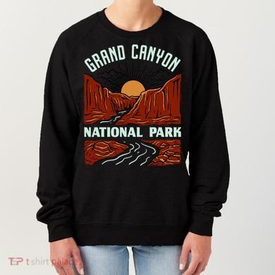 Grand Canyon National Park Illustration Women's Sweatshirt