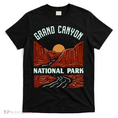 Grand Canyon National Park Illustration T-Shirt