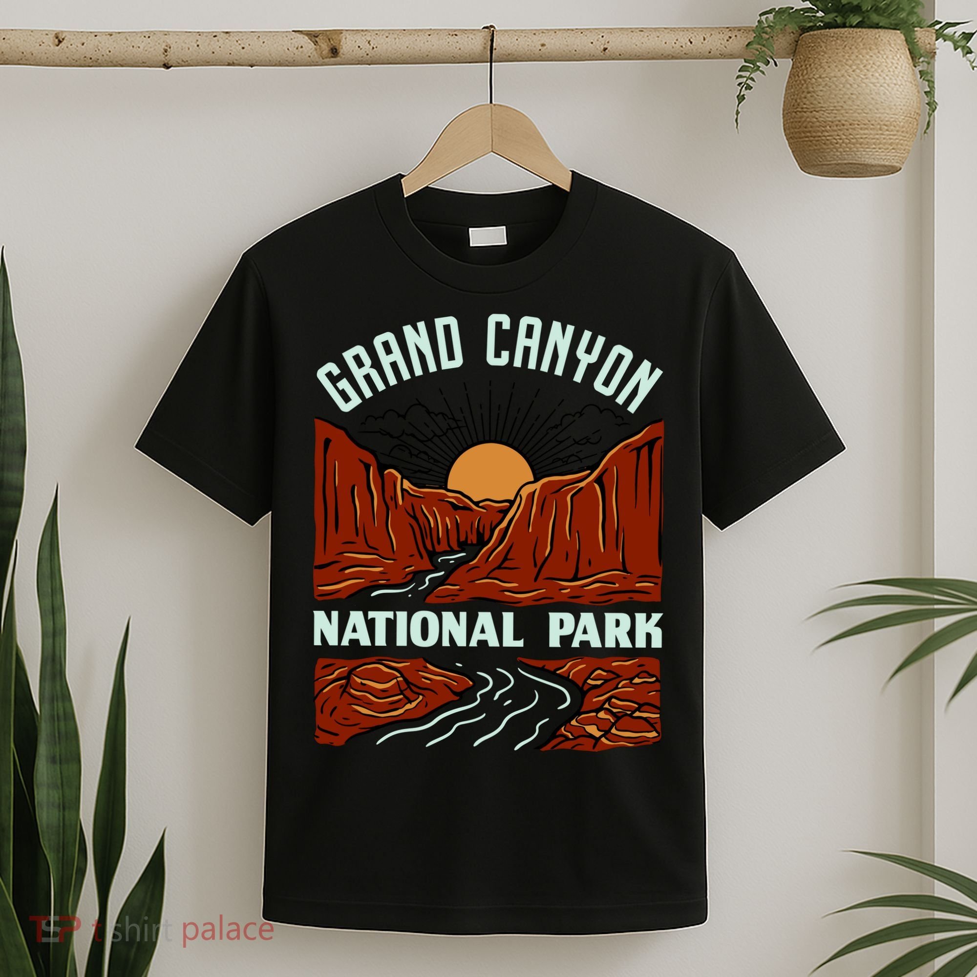 Grand Canyon National Park Illustration T-Shirt