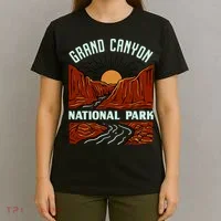 Grand Canyon National Park Illustration T-Shirt thumb 4