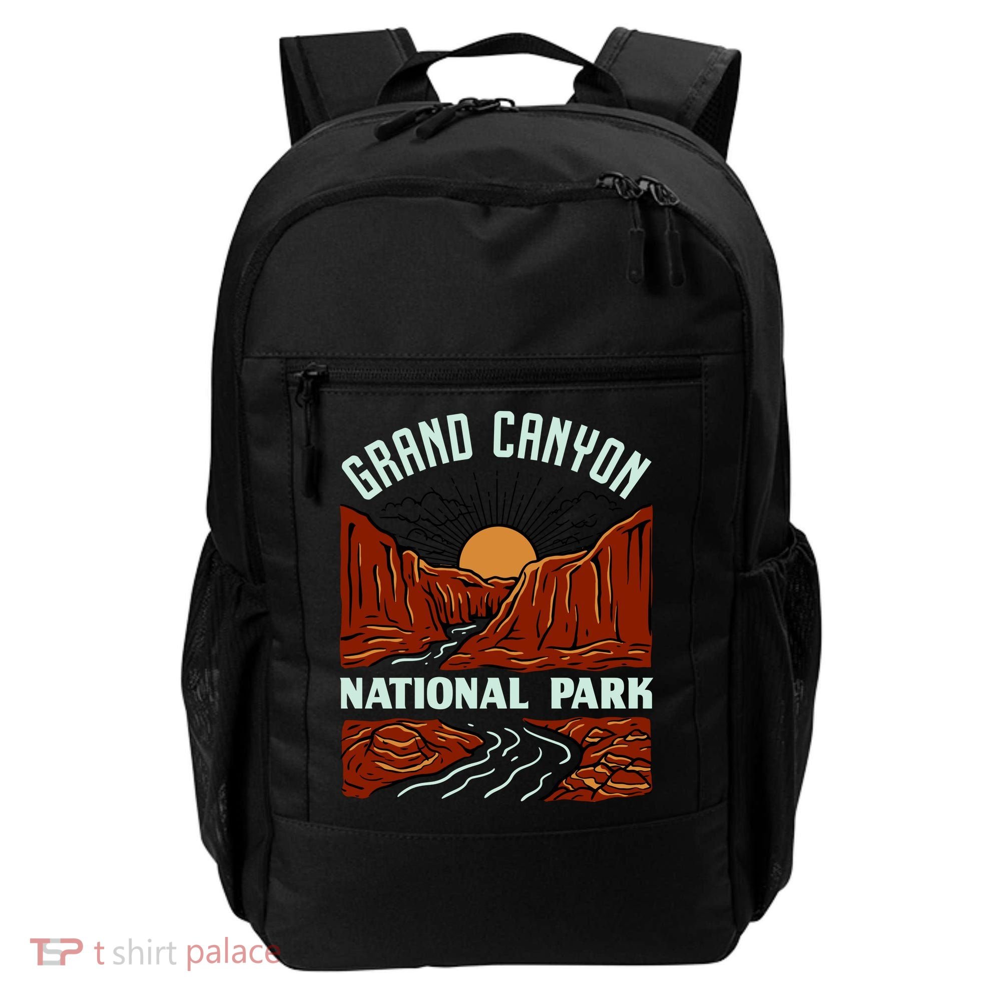 Grand Canyon National Park Illustration Backpack