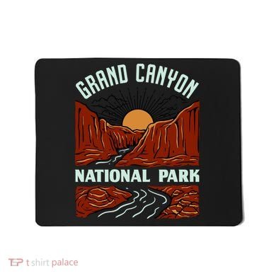 Grand Canyon National Park Illustration Mousepad