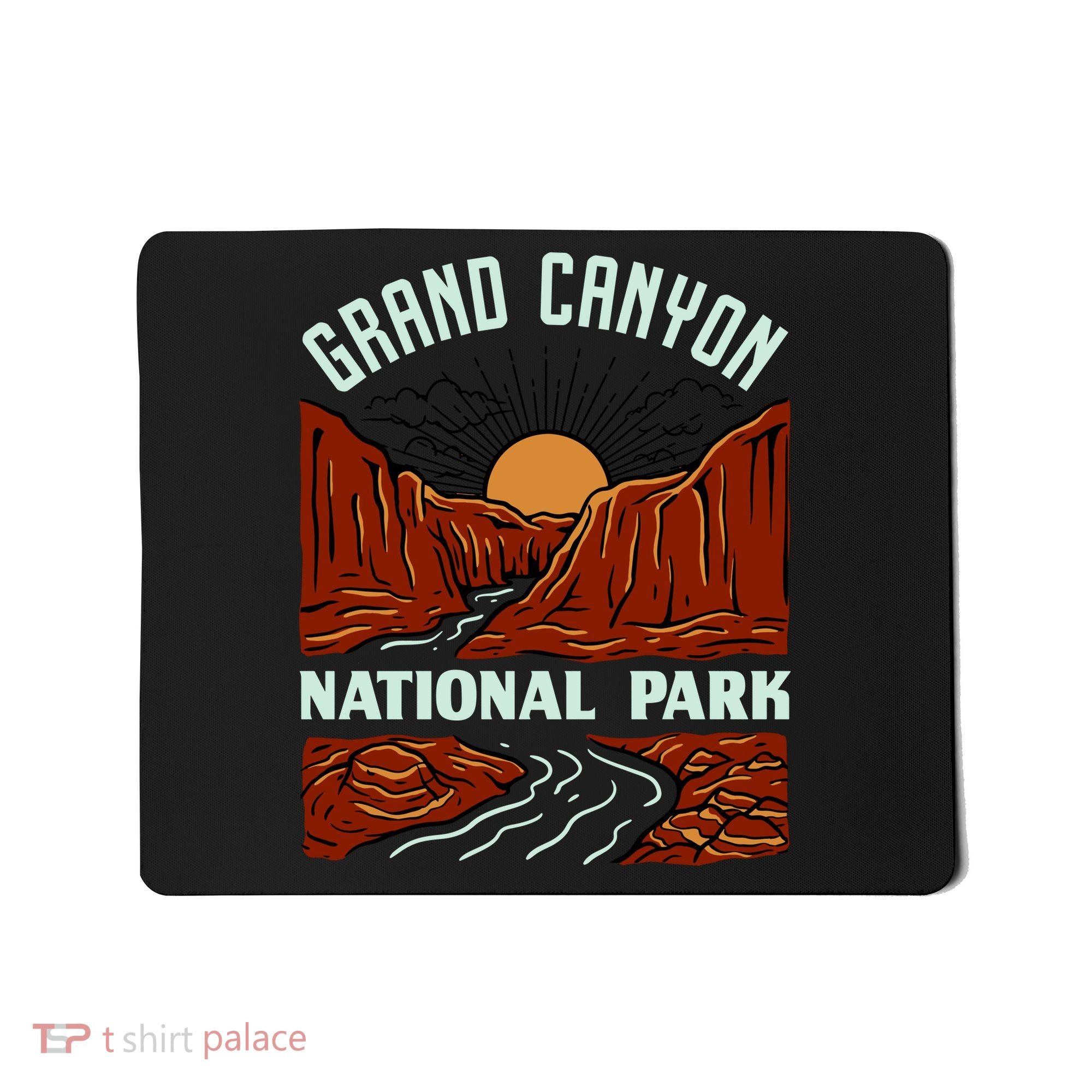 Grand Canyon National Park Illustration Mousepad