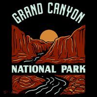 Grand Canyon National Park Illustration Mousepad thumb 1