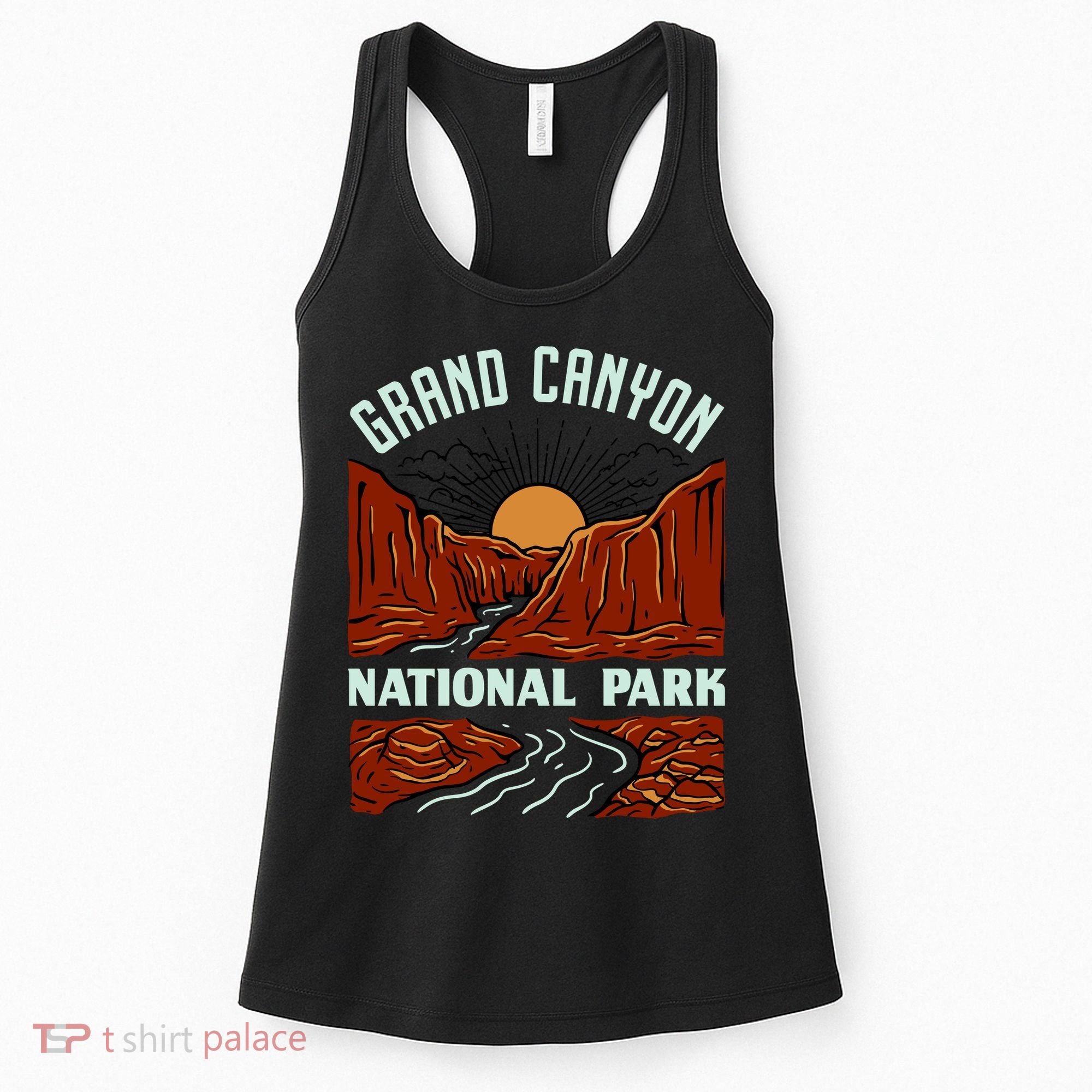 Grand Canyon National Park Illustration Women's Tank Top
