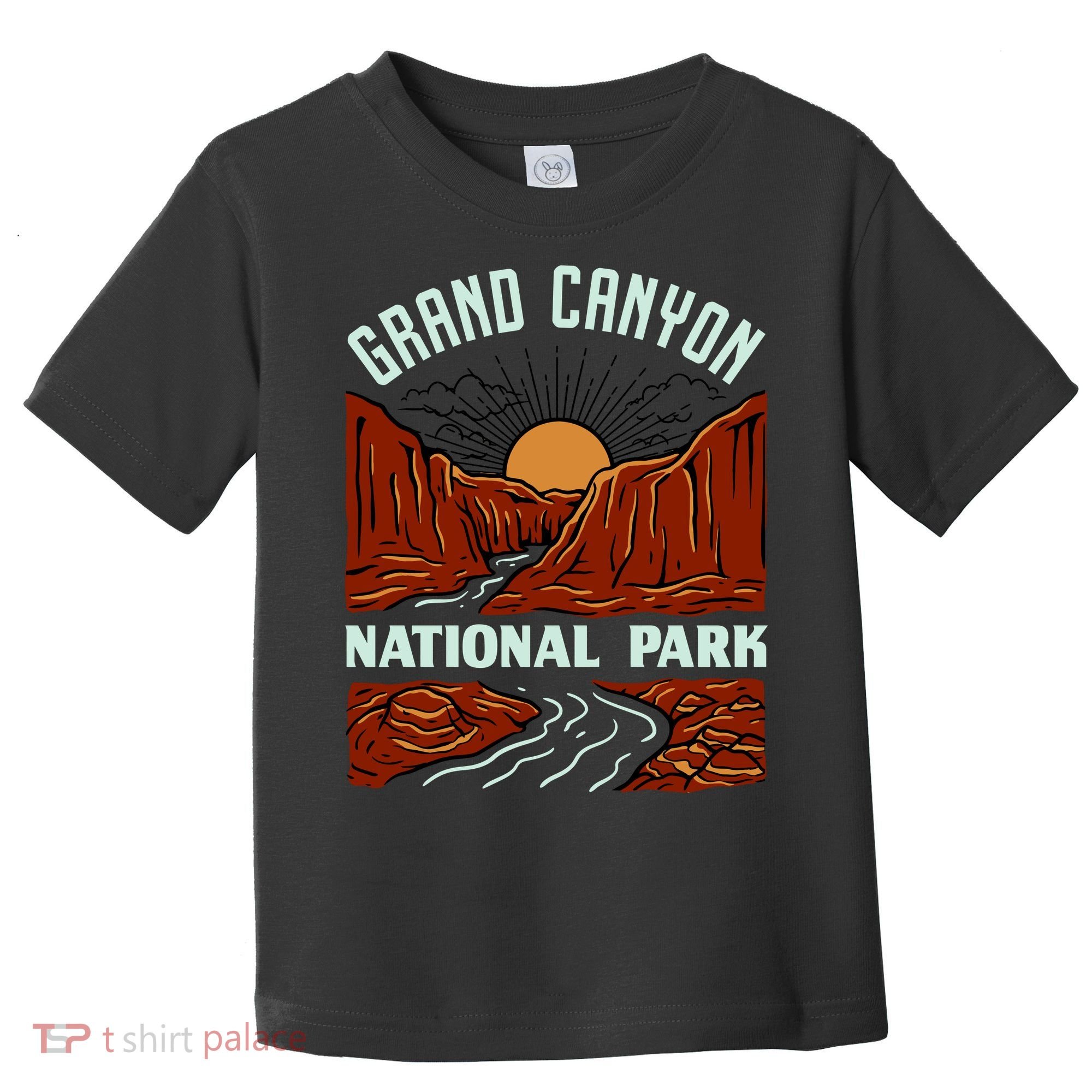 Grand Canyon National Park Illustration Toddler T-Shirt