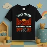 Grand Canyon National Park Illustration Toddler T-Shirt thumb 3