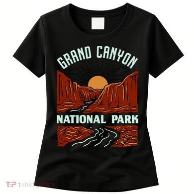 Grand Canyon National Park Illustration Women's T-Shirt