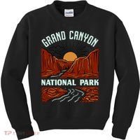 Grand Canyon National Park Illustration Kids Sweatshirt thumb 0