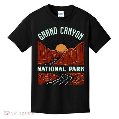 Grand Canyon National Park Illustration Kids T-Shirt