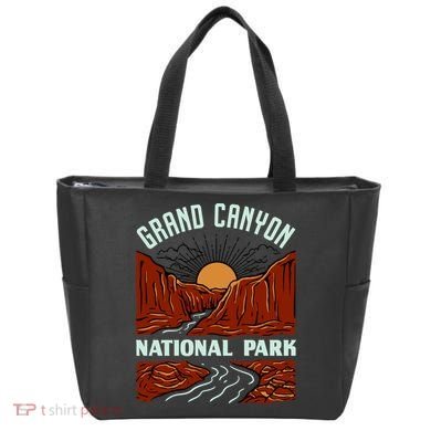 Grand Canyon National Park Illustration Tote Bag