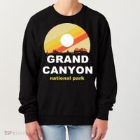Grand Canyon National Park Retro Logo Women's Sweatshirt thumb 0