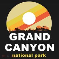 Grand Canyon National Park Retro Logo Doggie Tank thumb 4