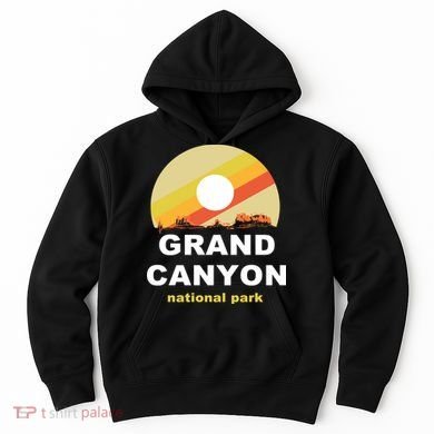 Grand Canyon National Park Retro Logo Hoodie