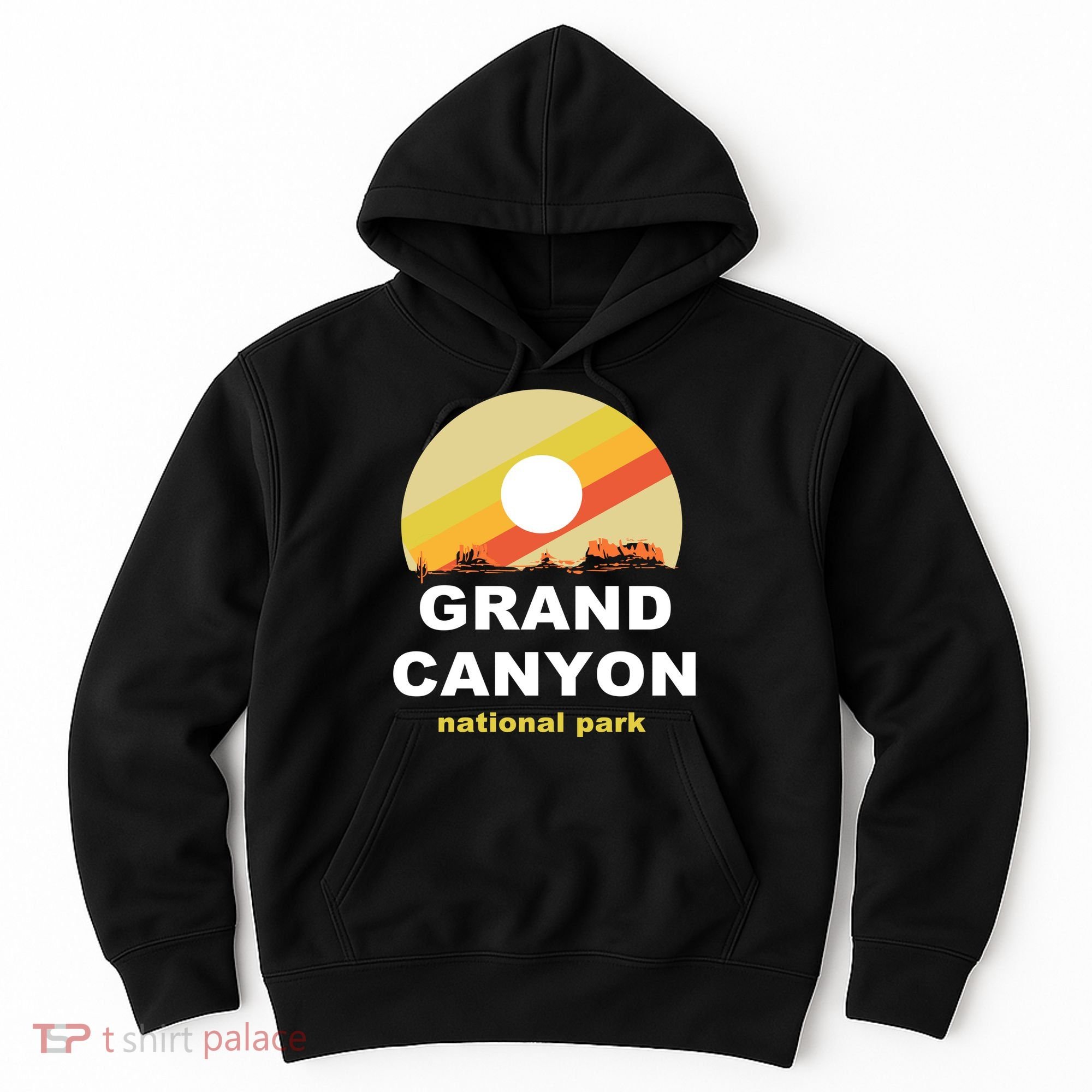 Grand Canyon National Park Retro Logo Hoodie