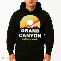 Grand Canyon National Park Retro Logo Hoodie thumb 2