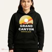 Grand Canyon National Park Retro Logo Hoodie thumb 5