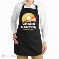 Grand Canyon National Park Retro Logo Apron thumb 2