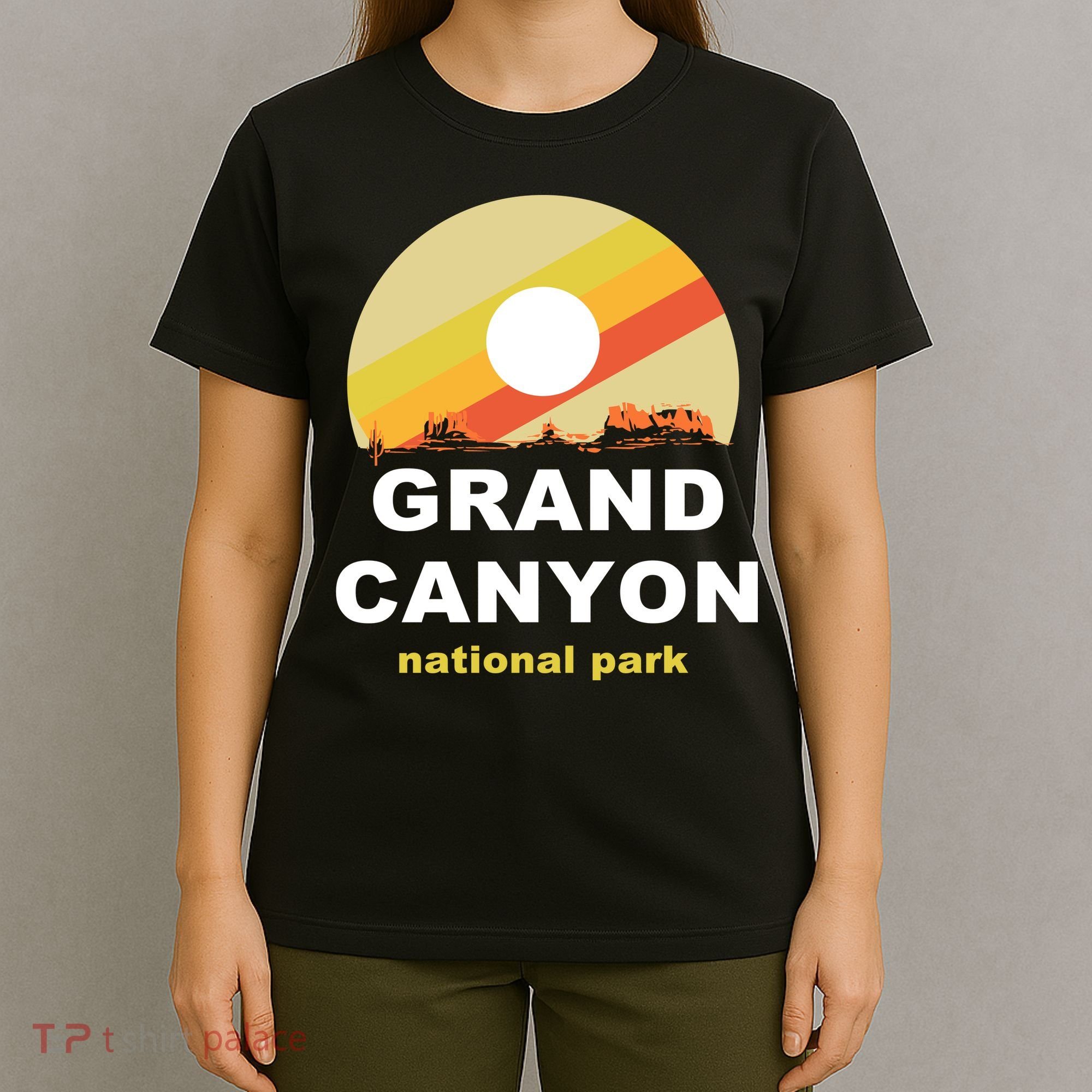 Grand Canyon National Park Retro Logo T-Shirt