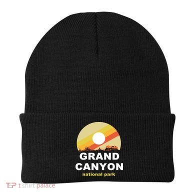 Grand Canyon National Park Retro Logo Beanie