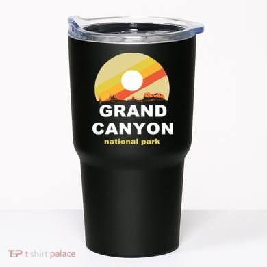 Grand Canyon National Park Retro Logo Tumbler