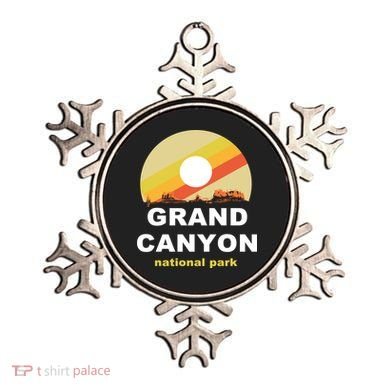 Grand Canyon National Park Retro Logo Ornament