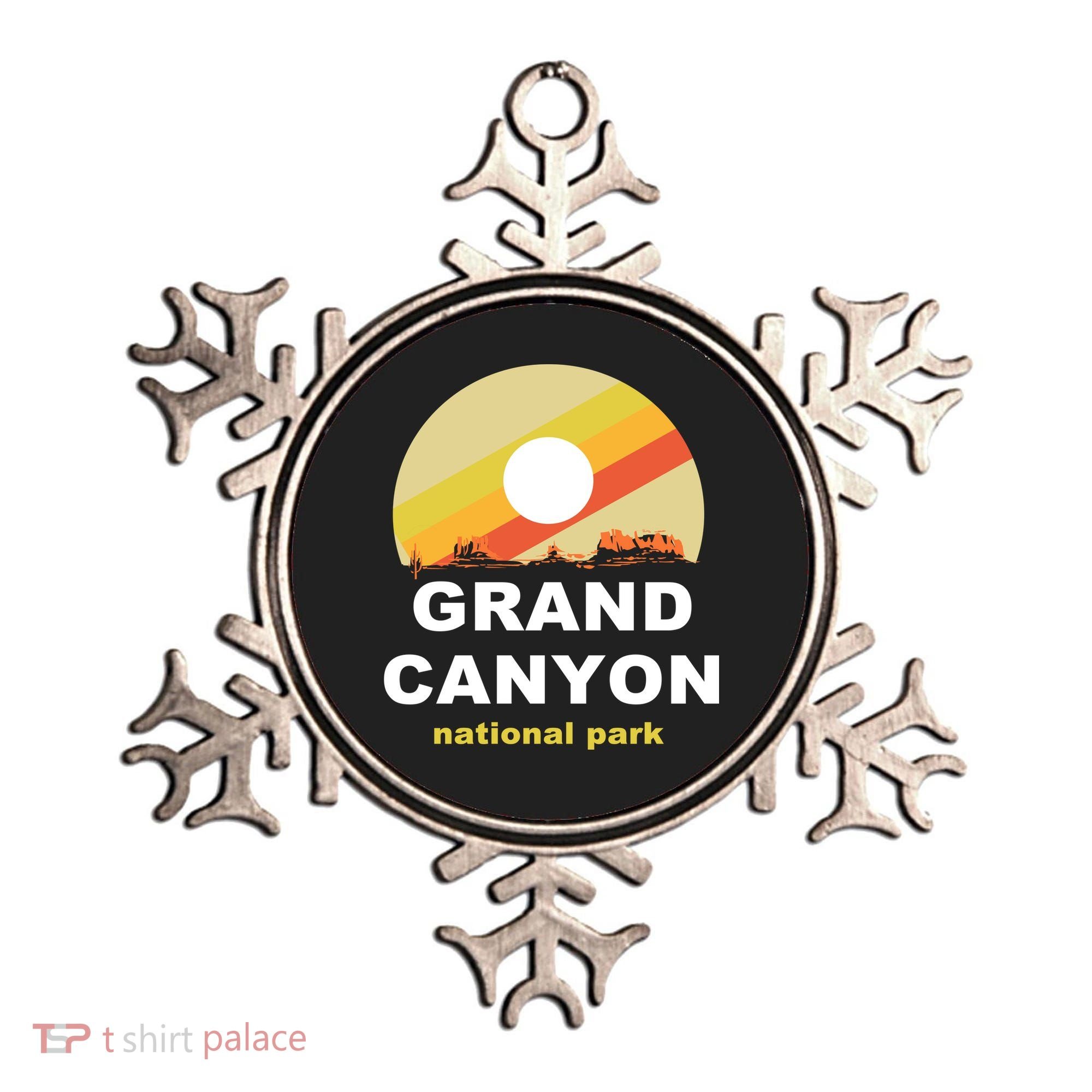 Grand Canyon National Park Retro Logo Ornament