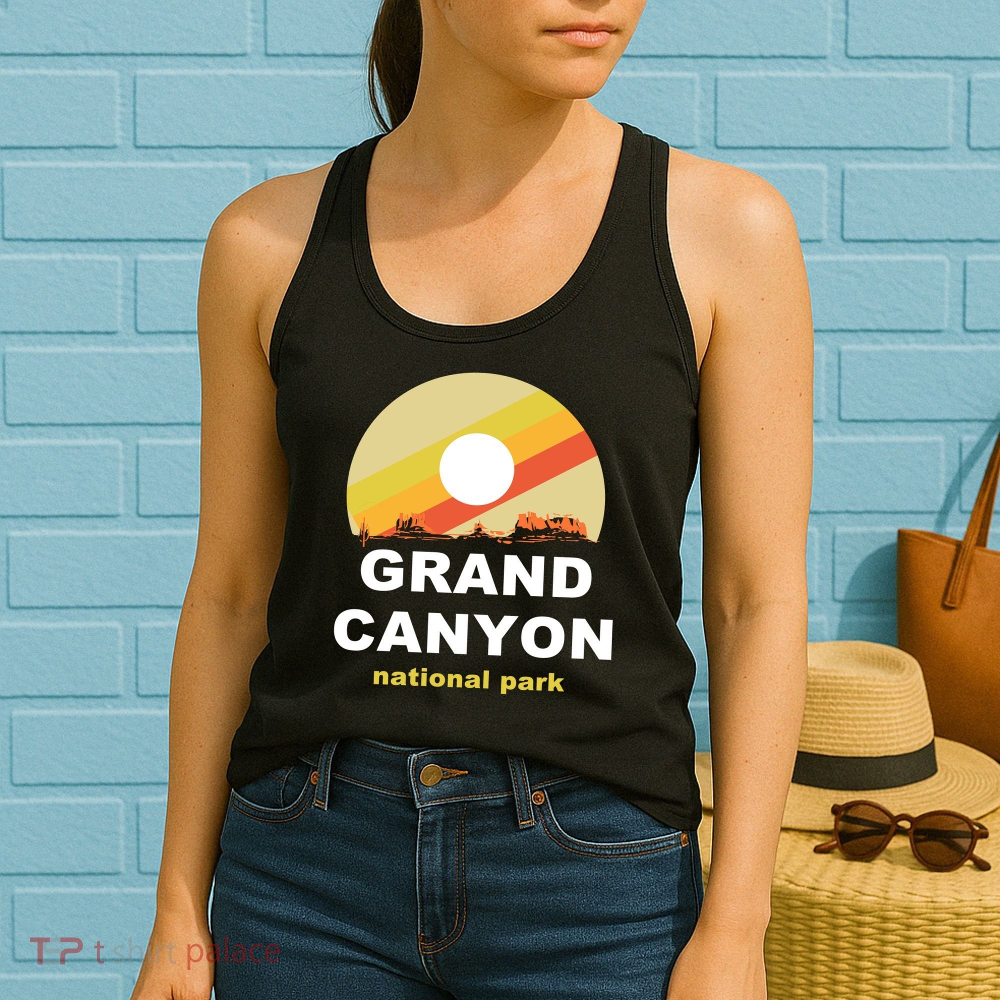 Grand Canyon National Park Retro Logo Women's Tank Top