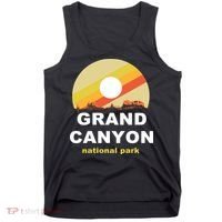 Grand Canyon National Park Retro Logo Tank Top thumb 0