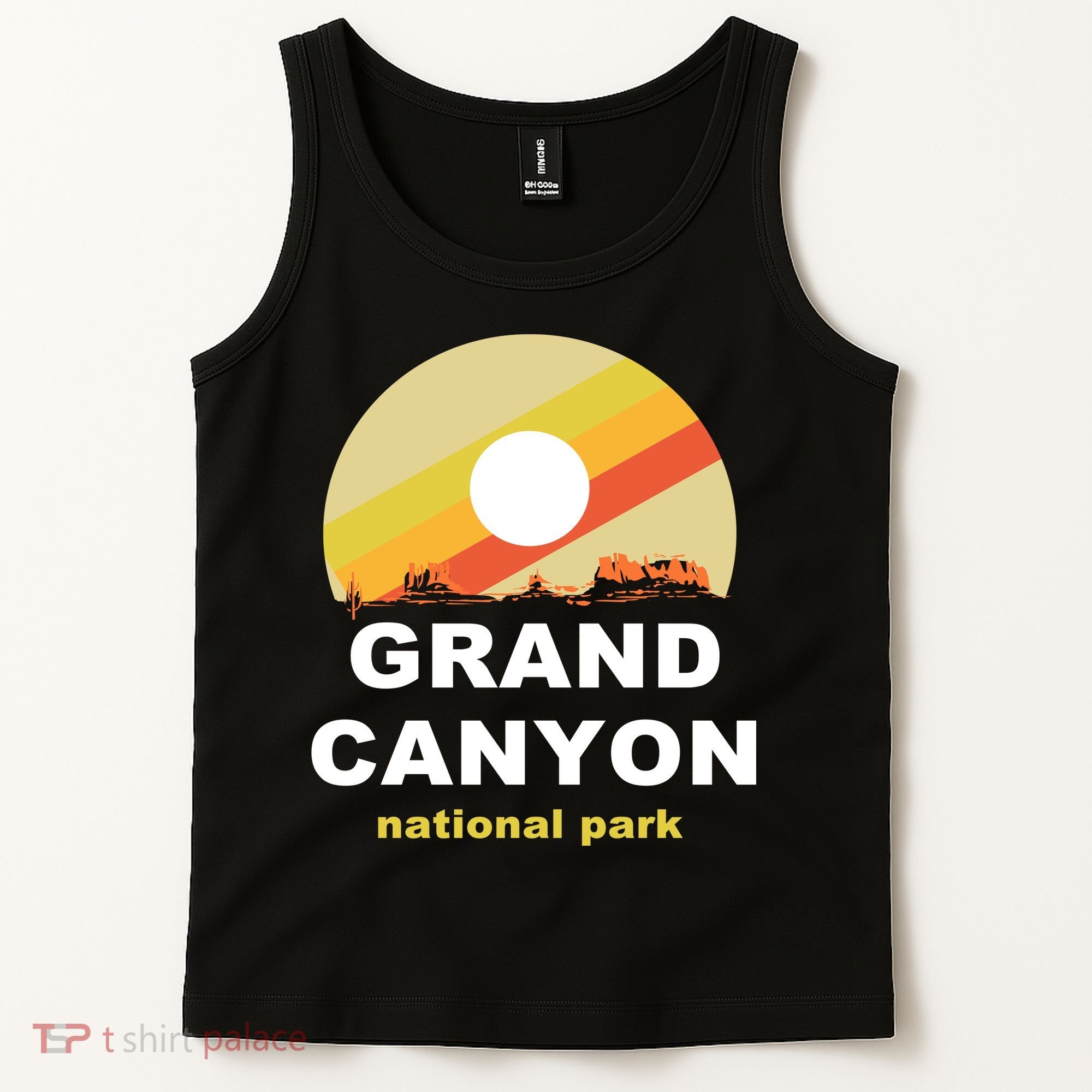 Grand Canyon National Park Retro Logo Tank Top