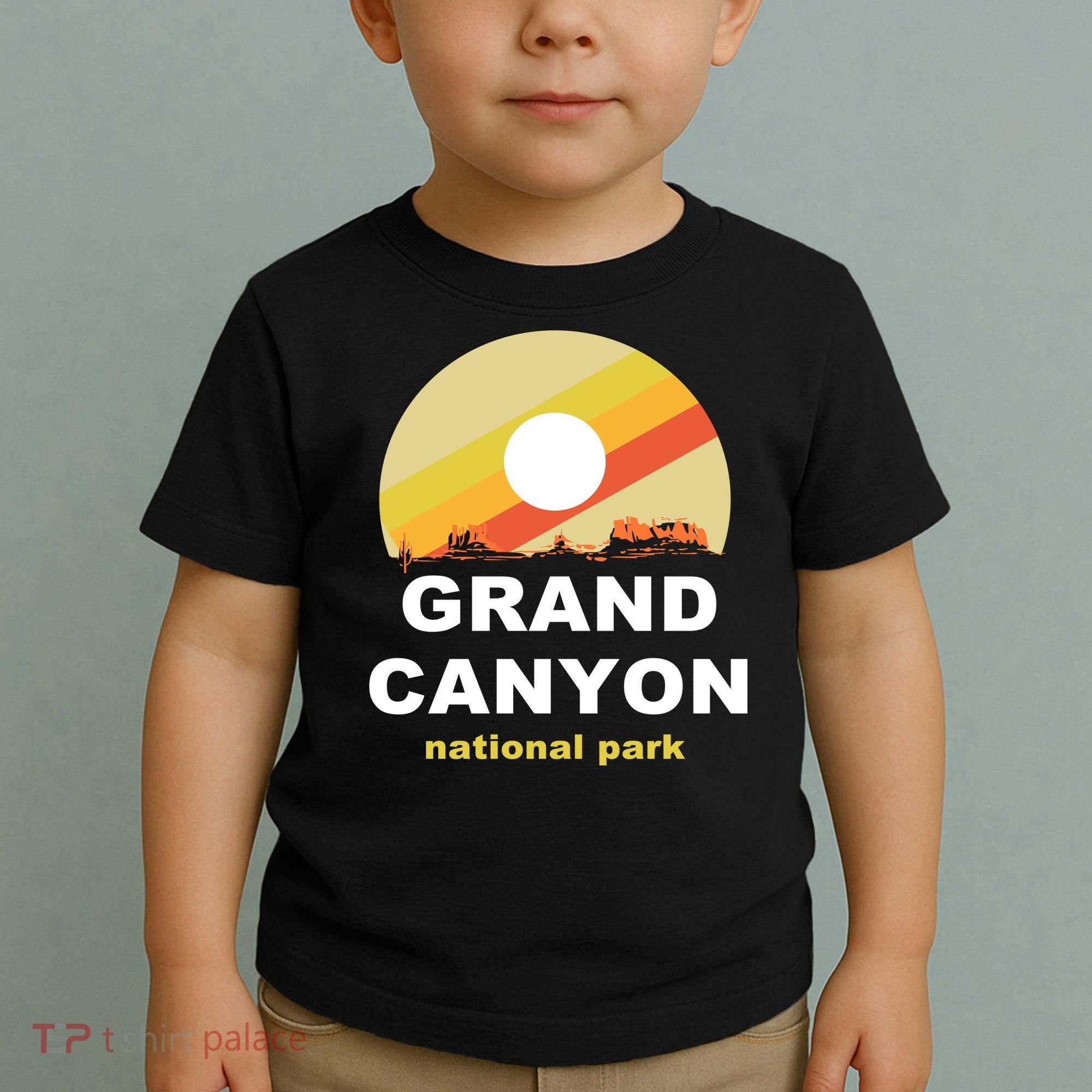 Grand Canyon National Park Retro Logo Toddler T-Shirt