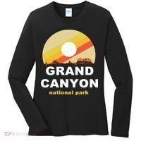 Grand Canyon National Park Retro Logo Women's Long Sleeve Shirt thumb 0