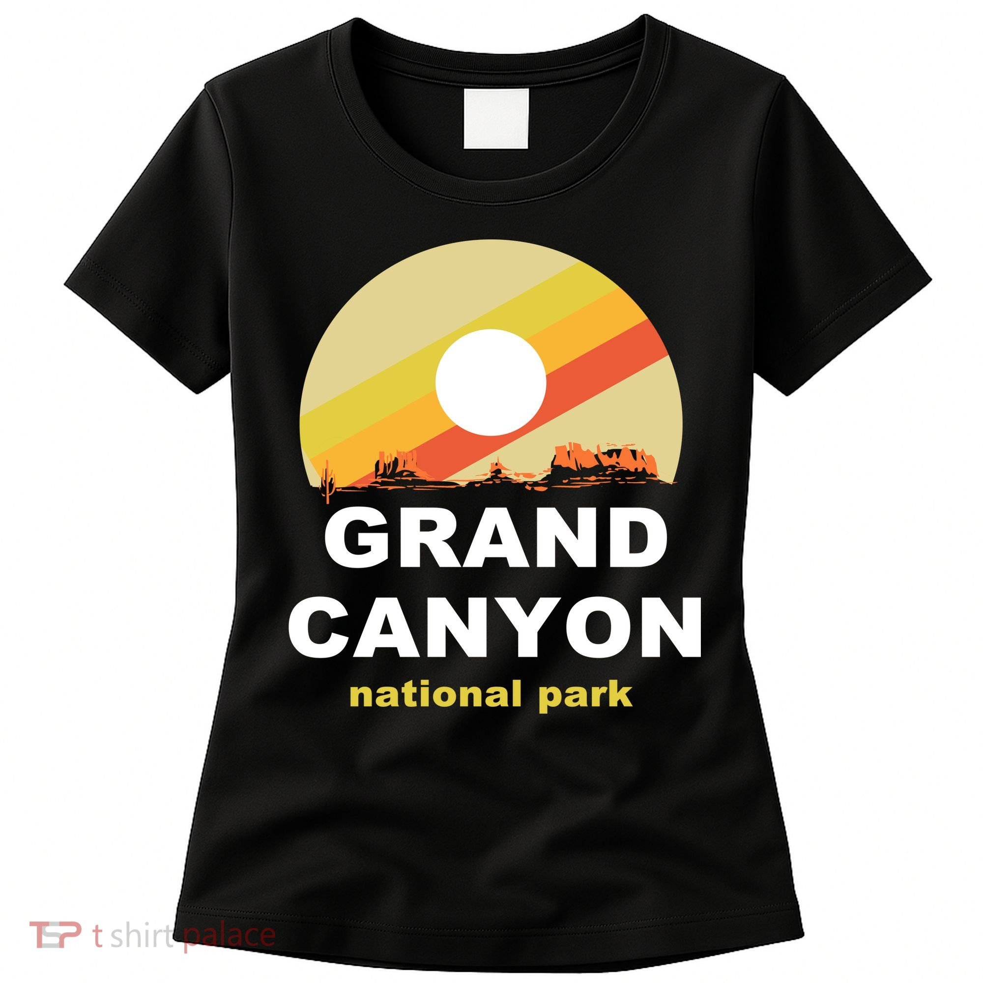 Grand Canyon National Park Retro Logo Women's T-Shirt