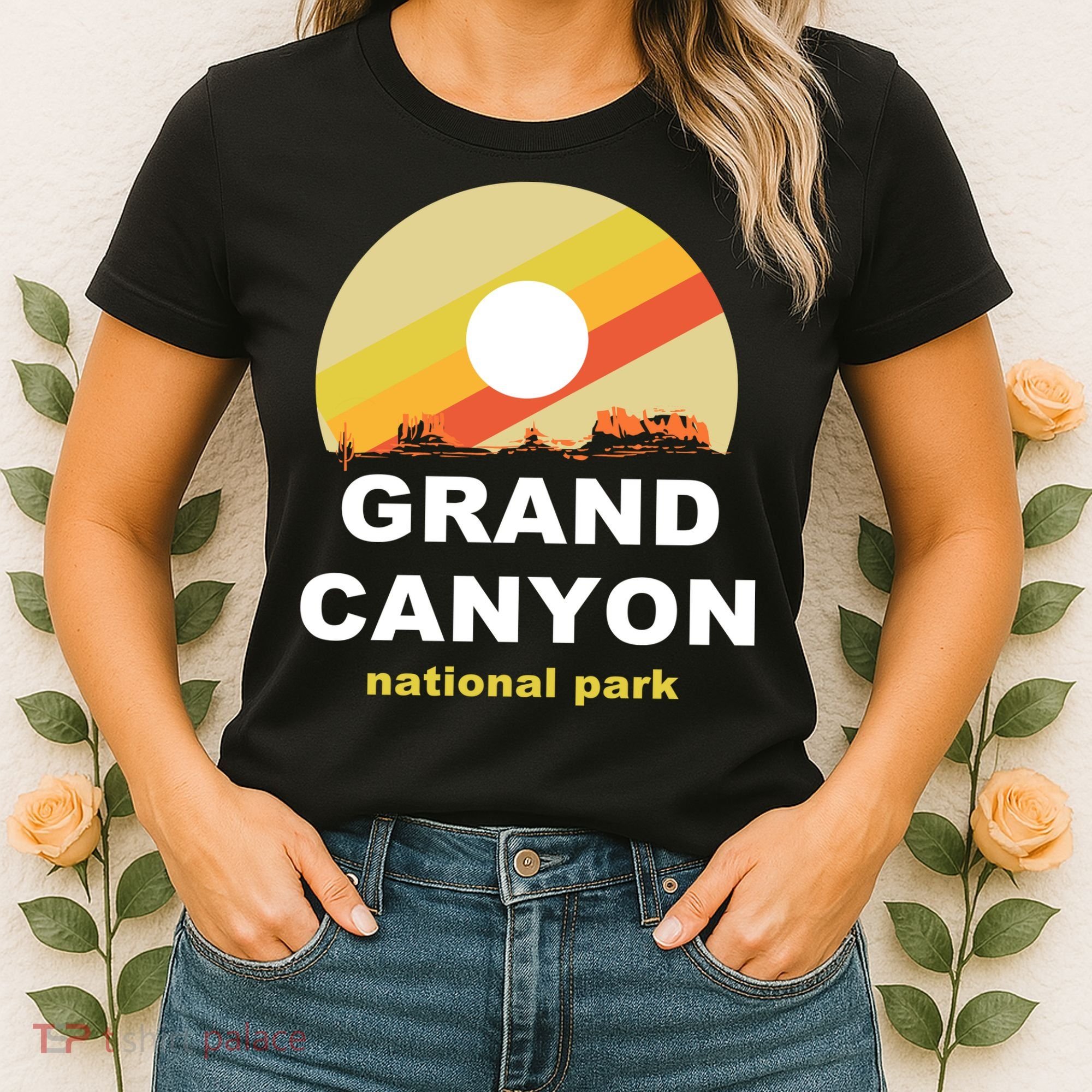 Grand Canyon National Park Retro Logo Women's T-Shirt