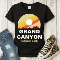 Grand Canyon National Park Retro Logo Women's T-Shirt thumb 3