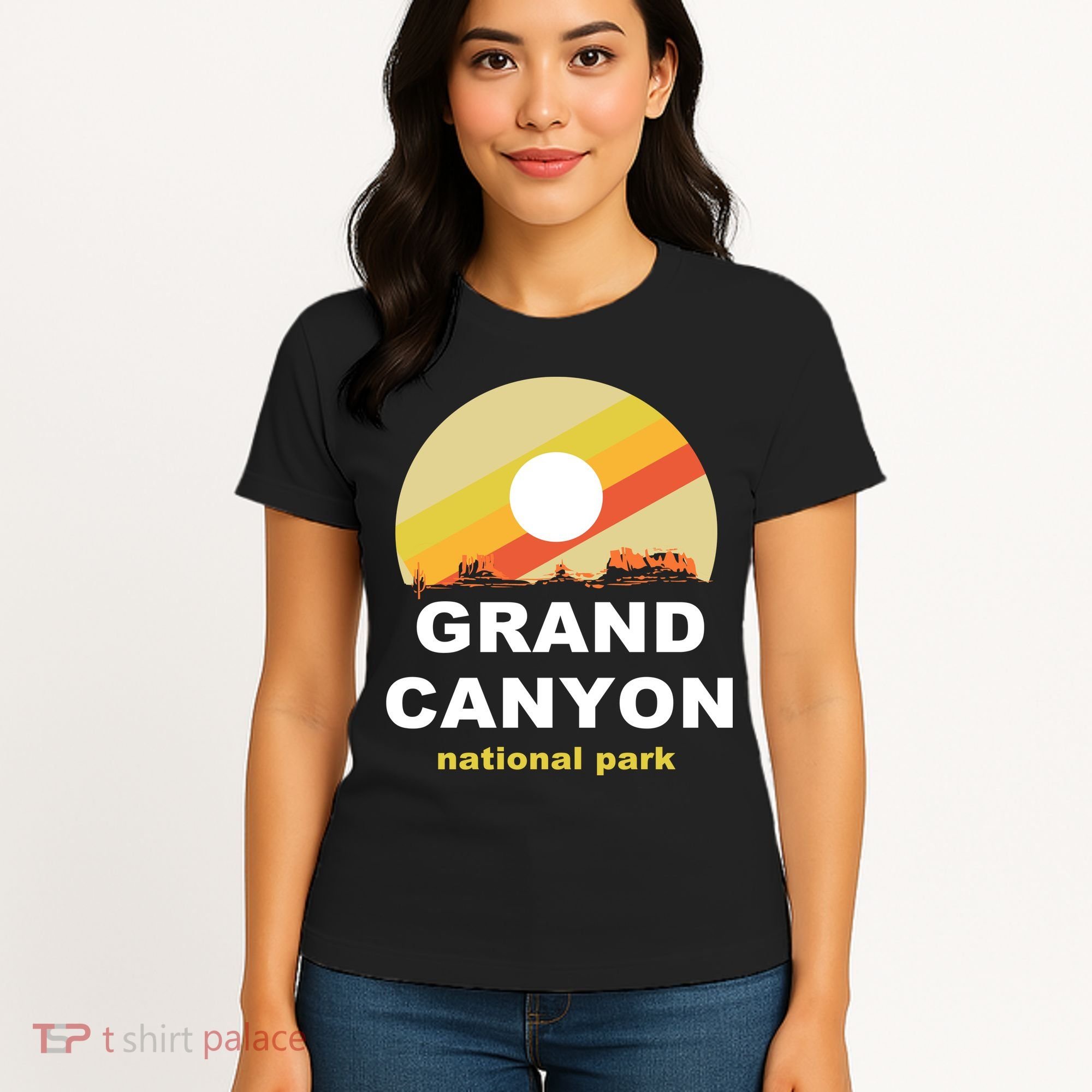 Grand Canyon National Park Retro Logo Women's T-Shirt