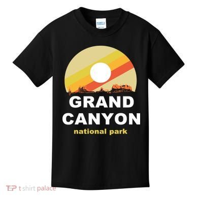 Grand Canyon National Park Retro Logo Kids T-Shirt