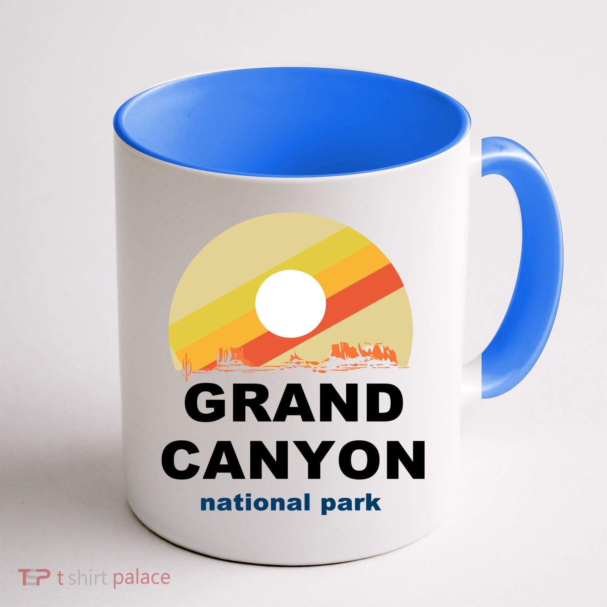 Grand Canyon National Park Retro Logo Coffee Mug