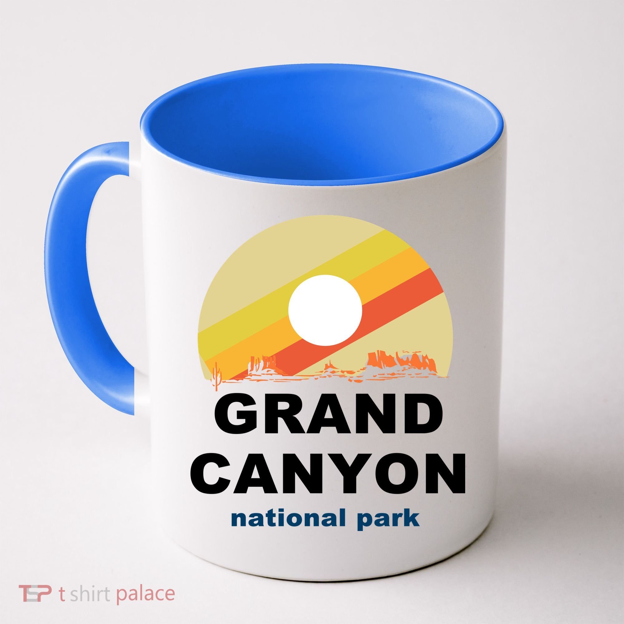Grand Canyon National Park Retro Logo Coffee Mug