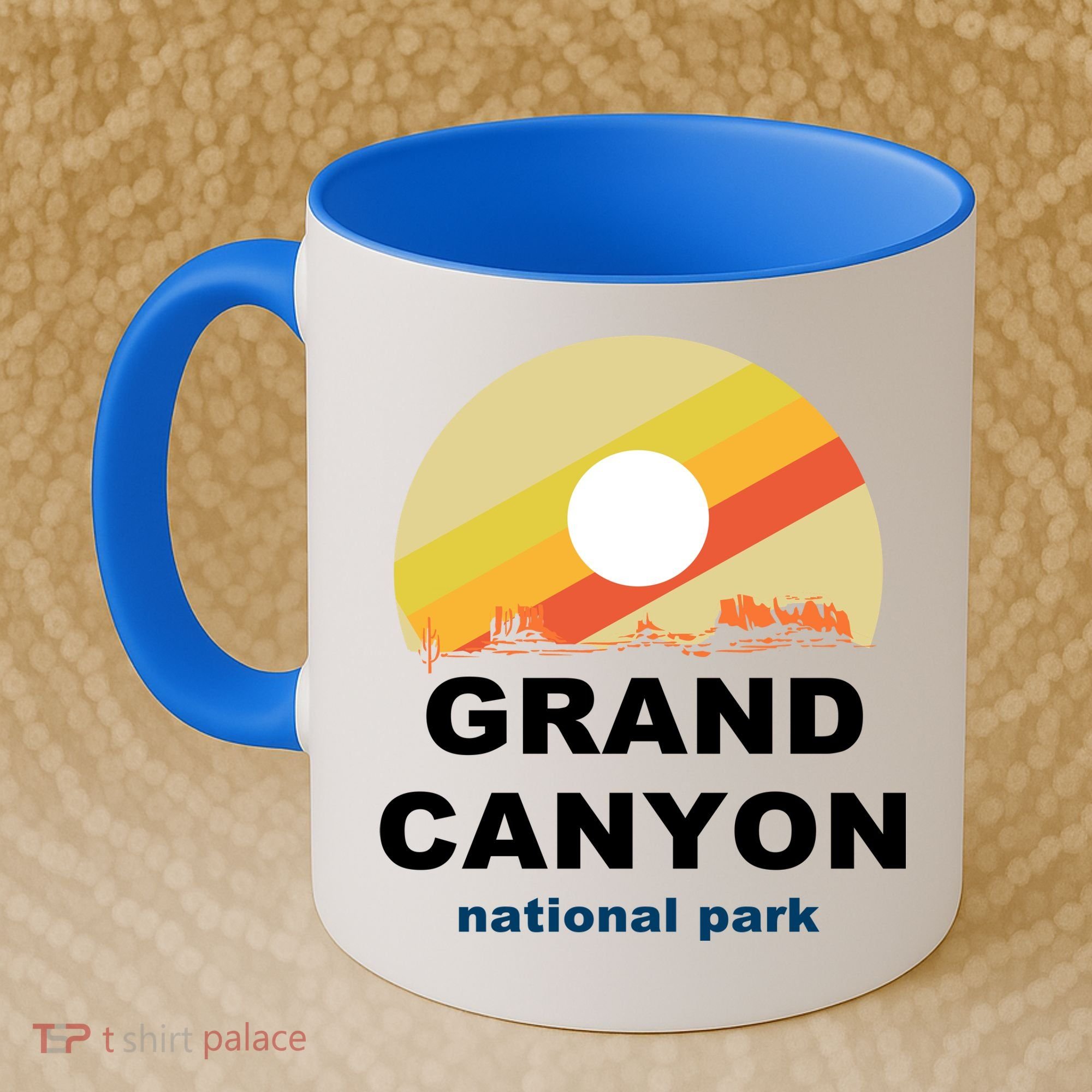 Grand Canyon National Park Retro Logo Coffee Mug