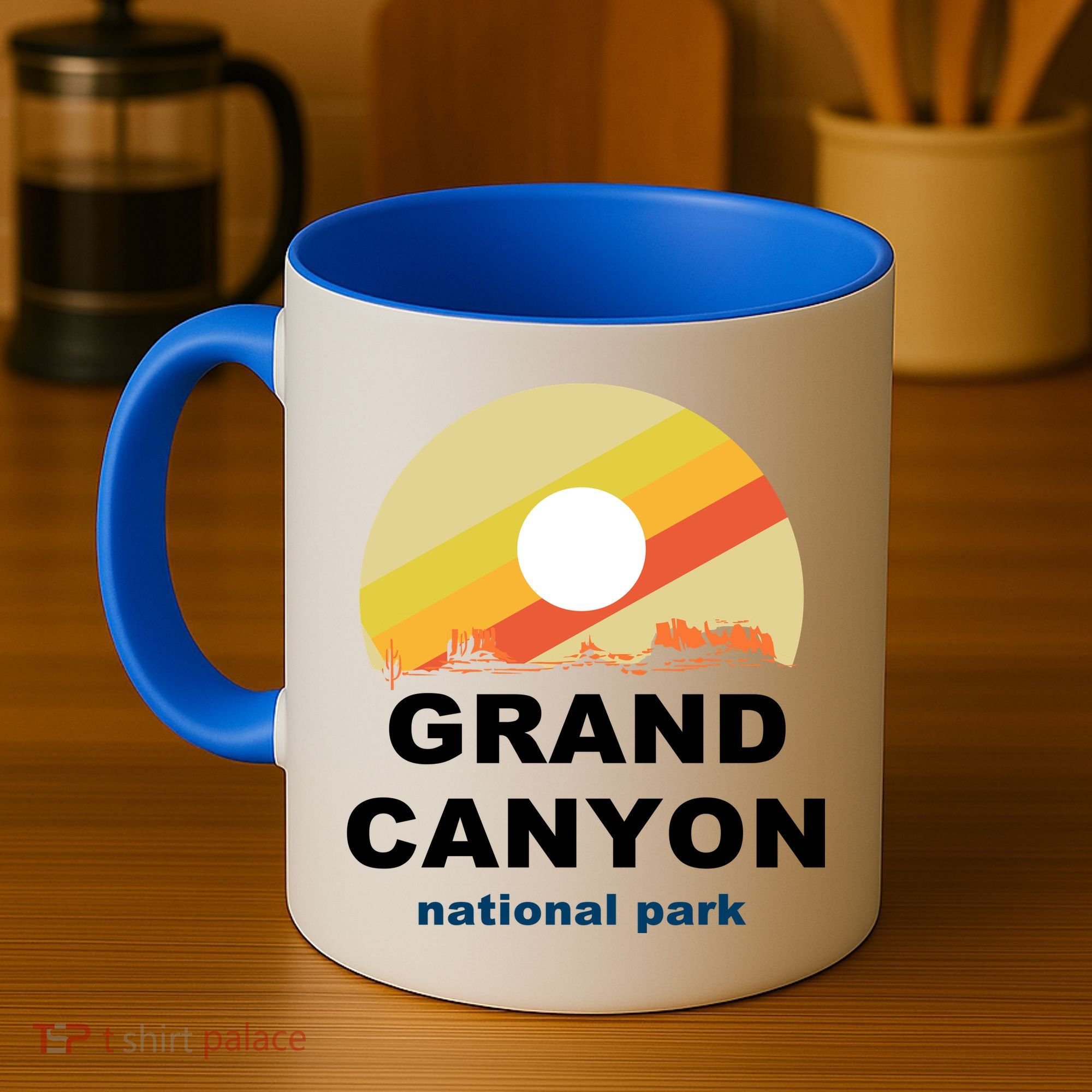 Grand Canyon National Park Retro Logo Coffee Mug