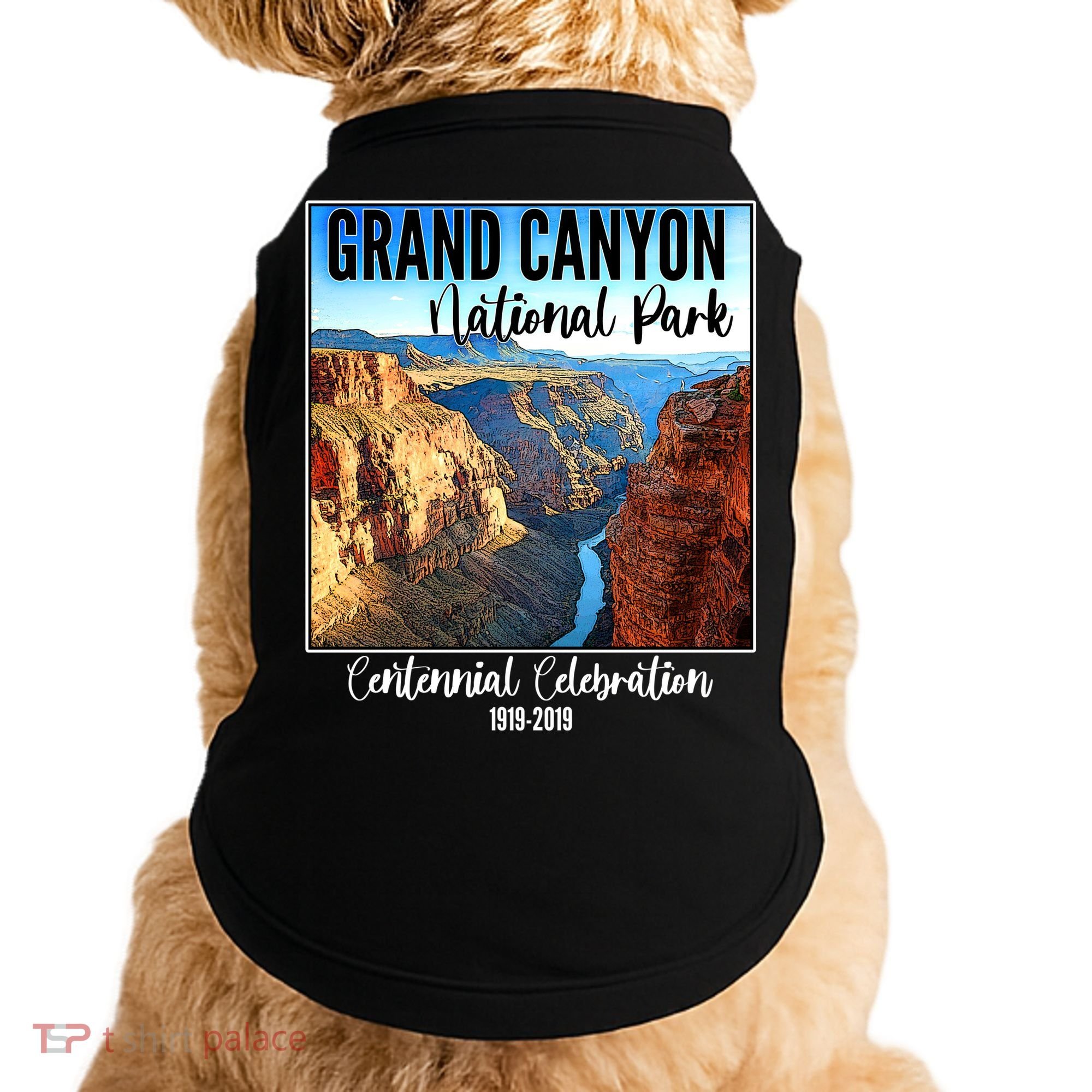 Grand Canyon National Parks Centennial Celebration Doggie Tank