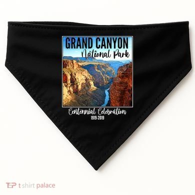 Grand Canyon National Parks Centennial Celebration USA-Made Doggie Bandana