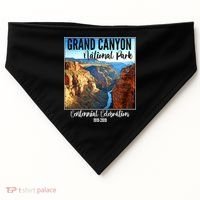 Grand Canyon National Parks Centennial Celebration USA-Made Doggie Bandana thumb 0