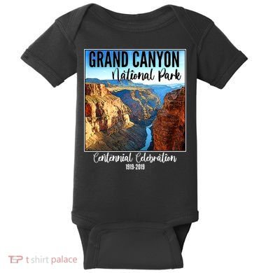 Grand Canyon National Parks Centennial Celebration Baby Bodysuit